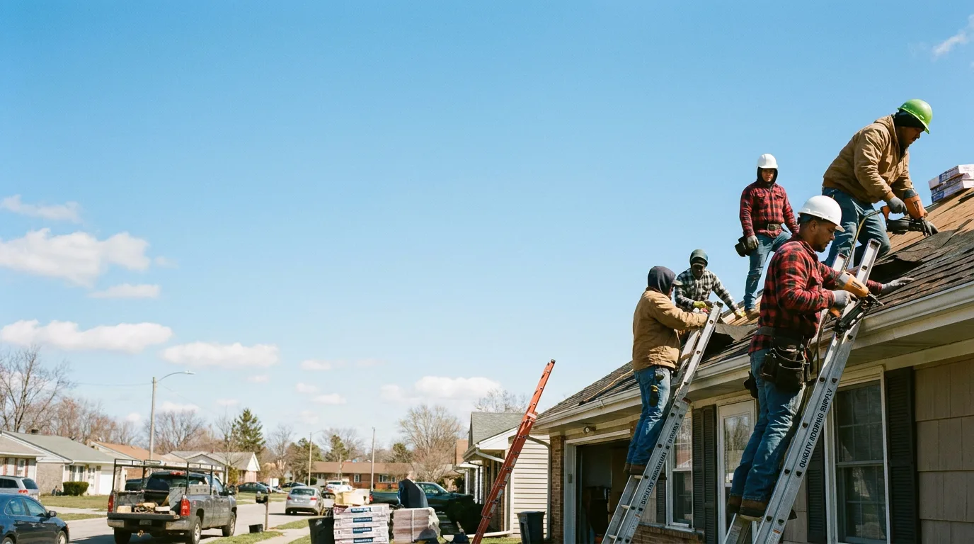 Roofing in Milmine, IL near me